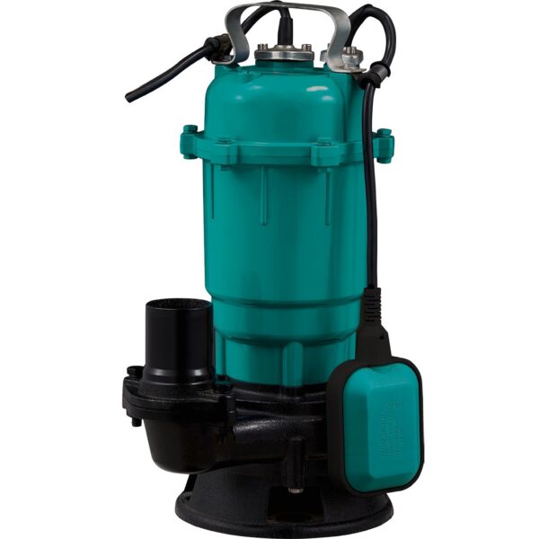 Насос погружной дренажно-фекальный Zegor 0.75kw H11.8м Q17м?/г кабель 8м с вым. поплавком (AQD750F)