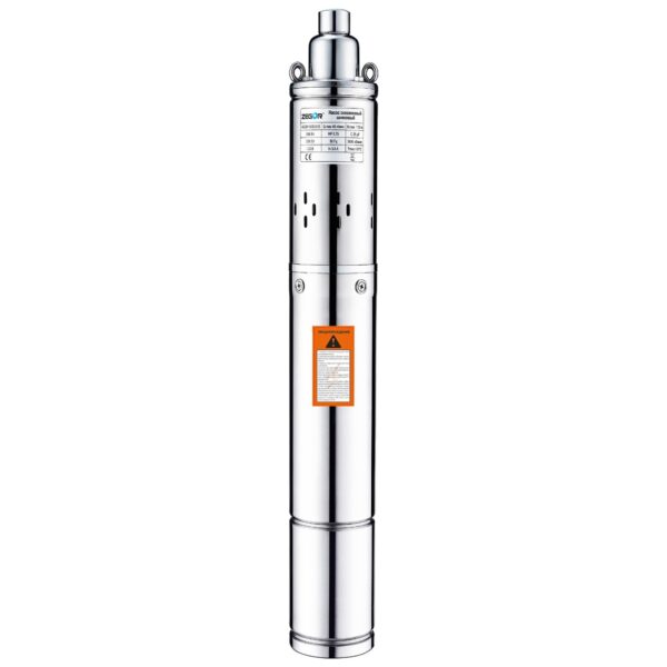 Насос глубинный шнековый Zegor 0.75kw H150м Q3м?/г кабель 10м (4QGD1.2-100-0.75-10M)
