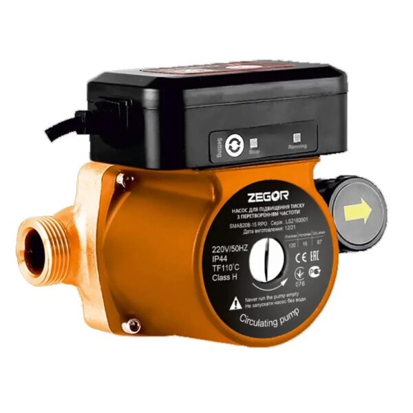 Насос для повышения давления Zegor Н14м Q 4м?/г (SMAB20B-15 Pro)