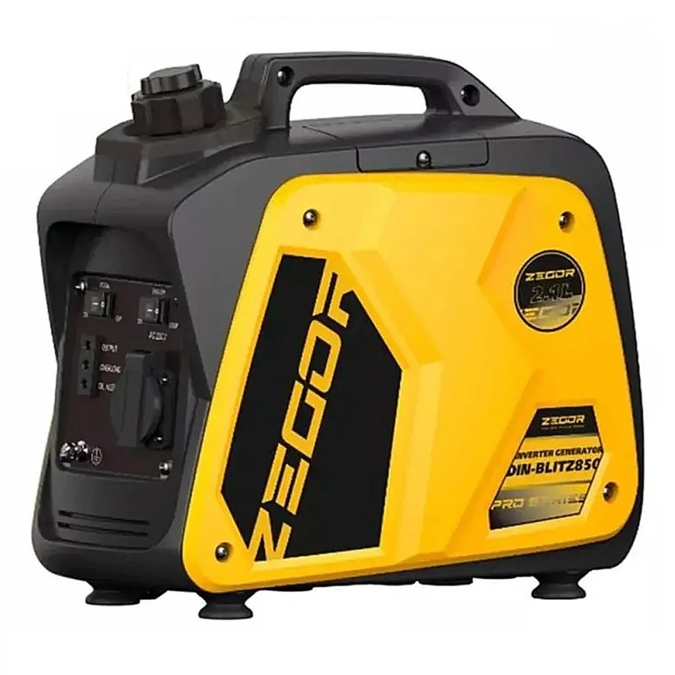 Генератор бензиновий інверторний Zegor DIN-BLITZ850 0,7-0,85 кВт, ручний стартер