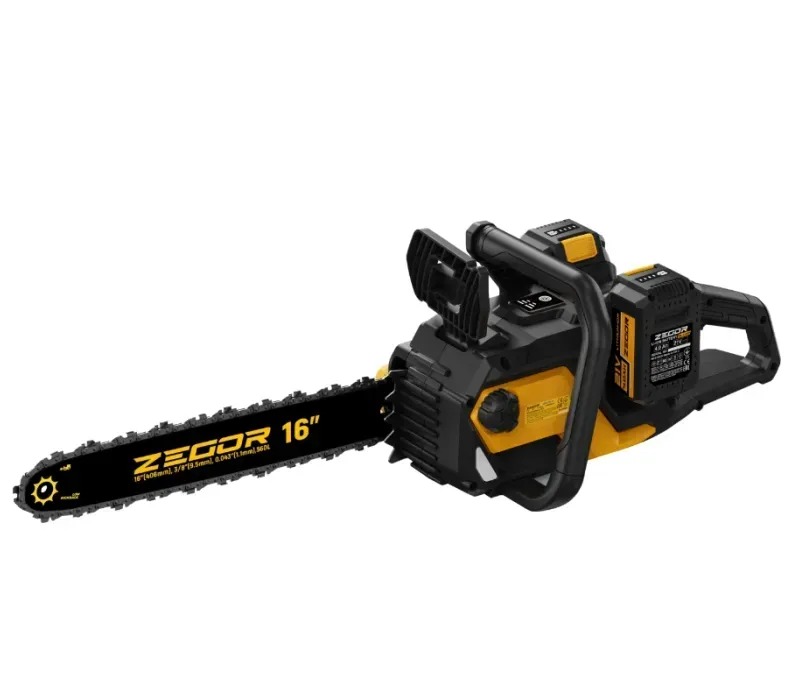 Пила цепная аккумуляторная ZEGOR CSPB-21BL-16 (2акум.21В 4Ач/зарядный/40см)